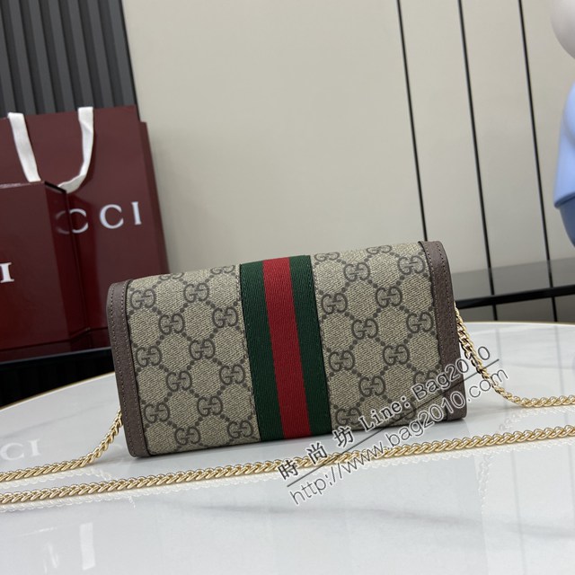 Gucci專櫃古馳最新款Ophidia系列鏈條小挎包 jh2826型號：772309